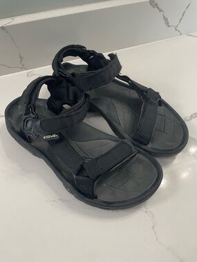 Teva Men's Black Strappy Sandals